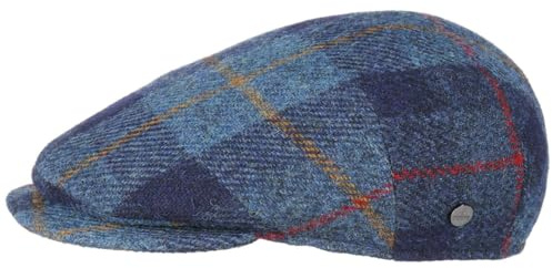 LIERYS Capri Harris Tweed Flatcap Schirmmütze Herren Handmade in Italy Herbst Winter
