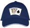Sol's / Fassbender-Druck Basecap mit Poker Bedruckt (Poker Navyblau)