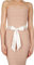 BlackButterfly Hochzeit Bogen Band BrautjungfernabschlussballSatin-Schärpe Gürtel (Elfenbein, 10W / 175L)