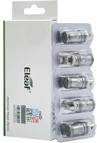Eleaf Resistenza Di Ricambio Originali Ec 0,3 Ohm Resistenza Ijust2 Di Vaporcombo, Acciaio, 5 Unità