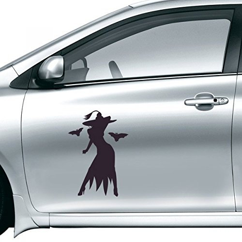 DIYthinker Halloween-heiße Hexe-Auto-Aufkleber 20Cm