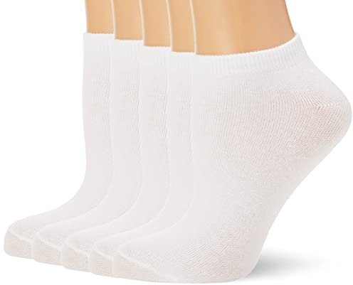 Nur Die 5er Sneaker Socken Classic aus Baumwolle atmungsaktiv weich rutschfest niedrig geschnitten Multipack Unisex Sneaker-Socken Damen Herren