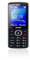 Brondi King - Telefono Cellulare, Sbloccato, Dual SIM, Risoluzione 240x320 punti, Display a colori 2.4, Fotocamera 1.3 Mp, Nero