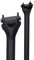 QIKU Seatpost Mountain Bike, rennrad sattelstütze 27.2/31.6mm Fahrrad sattelstütze schwarz (27.2×350mm, 3kMatt)