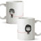MUGFFINS (Pack 2 tazas) Tazas San Valentín - Escuchando corazón - Regalos Originales y Divertidos de Aniversario para Novios, Enamorados, Pareja...