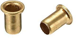 Hohlnieten, 5 mm x 8 mm, Durchgangsloch Kupfer, Hohlnieten, Ösen, Leiterplatte, 200 Stück