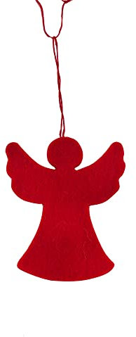 mitienda mit Liebe gemacht Baumschmuck Engel aus Filz, Christbaumschmuck
