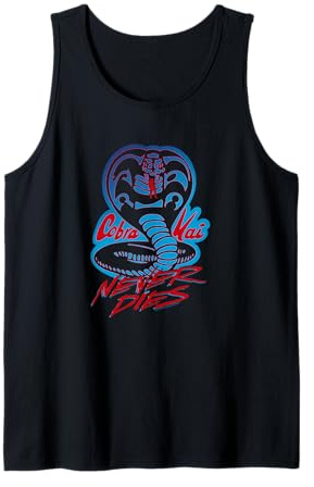Cobra Kai Niemals stirbt Cobra Logo Tank Top