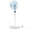 Brandson - Standventilator mit Fernbedienung 50 W - Standlüfter leise – Ventilator höhenverstellbar - Neigungswinkel um 40° verstellbar - 3 Geschwindigkeitsstufen - Oszillation ca. 90° - weiß