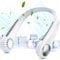 ITHKY Neck Fan, Portable Hands Free Bladeless Mini Fan With 360° Cooling Airflow, USB Rechargeable Personal Quiet Wearable Fan, 3 Wind Speed for Sports Outdoor Indoor