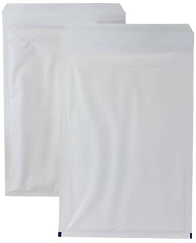 smiley pack 200 Luftpolstertaschen Luftpolsterumschläge Gr.G/7 Weiß (250x350 mm) DIN A4+ / C4 gepolsterte Briefumschläge Polsterversandtaschen Versandtaschen Luftpolsterversandtaschen gepolstert