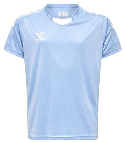 hummel Core XK Poly Trikot Kids Weiß blau, 12 (152) Kinder