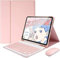 QIYIBOCASE Galaxy Tab S6 Lite 2024/2022/2020 Keyboard Case with Mouse, Detachable Magnetic Keyboard Protective Cover with S Pen Holder and Mouse for Galaxy S6 lite (Pink)