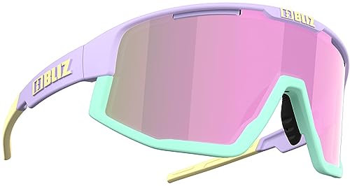 Bliz Fusion Sportbrille, matt pastel purple-brown w pin