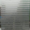 FENTIS Privacy Window Film Decorative Blinds Window Sticker Frosted Static Cling Window Glass Film for Office and Home No Residue UV Prevention Horizontal Stripes 44.5x200cm