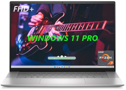 Dell 2023 Inspiron 16 5635 Business Laptop FHD+ 16 Display, AMD Ryzen 7 7730U Processor, 16GB LPDDR4x RAM, 1TB SSD, AMD Radeon Graphics, Backlit Keyboard, Type-C, Windows 11 Pro, Platinum Silver