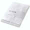 Booulfi Babydecke Neugeborenes Empfangen von Taufe Decken Neutral Unisex Weiße Decke Baby Mädchen Jungen 94x115cm