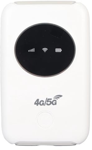 Modem WiFi 5G Sbloccato 300Mbps, SIM USB 4G LTE Router Wireless Portatili Router Mobile con Slot per Schede Connetti Fino a 10 Dispositivi per Viaggi Streaming all'aperto Casa