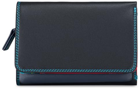 mywalit Unisex Trifold Purse Accessory-Travel Wallet, Black/Pace