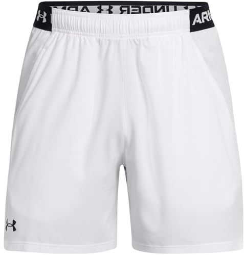 Under Armour Herren Trainingsshorts UA Vanish Woven Weiss (10), M