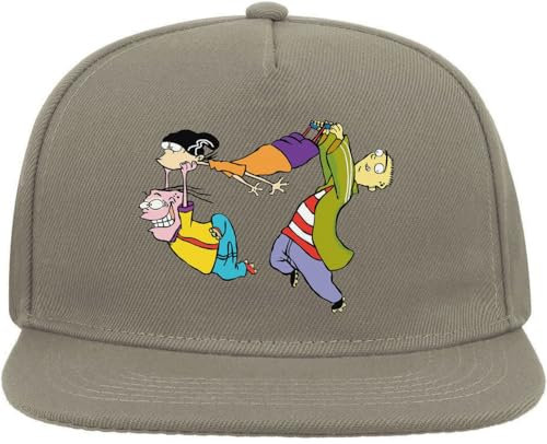 KarolioZonas Cool Boyz Carry Snapback Flat Visor Cotton Blend Cap Gray, grau, Einheitsgröße