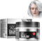 Haarwachs Temporäres Haarfarbe Wachs, Unisex Haarfärbemittel Wachs, Temporäre Haarfarbe,Bunter Haarwachs für Männer und Frauen,Natürliche Frisur Haartone Wachs hair wax