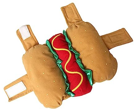 INOOMP 1stück Haustier Kostüm Für Katzen Und Hunde Warmes Dekoratives Outfit Für Partys Halloween Und Cosplay Für Kleine Mittelgroße Und Große Tiere Pflegeleicht Und Bequem