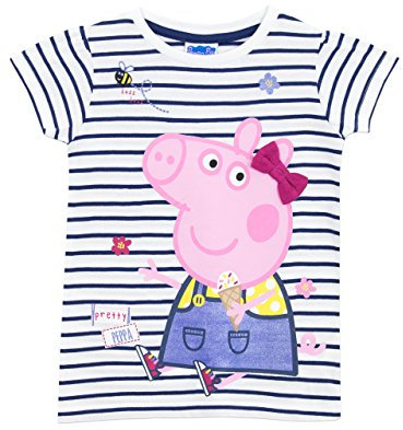 Peppa Wutz Mädchen T-Shirt 122