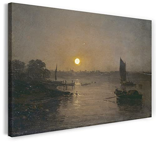 Printed Paintings Leinwand (100x70cm): William Turner - A Study at Millbank