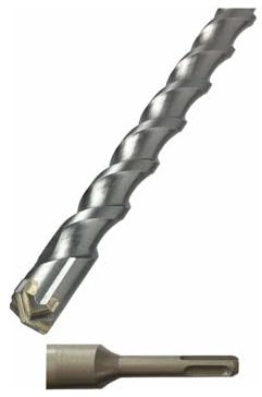 Taladro de albañilería SDS PLUS 4 aristas de corte taladro de martillo taladro de hormigón arista de corte transversal 26 x 800 mm 1 pieza