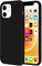 annaPrime Etui Coque Housse pour Apple iPhone 12 6.1, Coque TPU Silicone Mat Souple Ultra-Fine antidérapant Couleur Noir