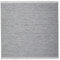 RugVista, Serafina, Teppich, Kurzflor Teppich, 250 x 250 cm, Quadratisch, Moderner Kelim Teppich, Wolle, Flur, Schlafzimmer, Küche, Wohnzimmer, Dunkelgrau Melange, Grau