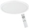 Eglo Campaspero - Plafoniera LED, dimmerabile con telecomando, rotonda, in plastica nei colori bianco, lampada per parete e soffitto, colore luce bianco caldo, bianco freddo, Ø 30 cm