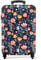 NoBoringSuitcases.com® Handgepäck, Hartschalenkoffer mit TSA Schloss, Trolley, Reisekoffer, Carry on, Rollkoffer, Klein oder Mittelgroß Rosa Orange