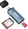 VANJA SD Kartenleser USB C, USB 3.0 Type-C zu Micro SD Karten Adapter, Speicherkartenleser für MicroSD, SDHC, SDXC, Kompatibel mit Laptop, PC, iPhone16/15, MacBook Pro/Air, iPad Pro, Android