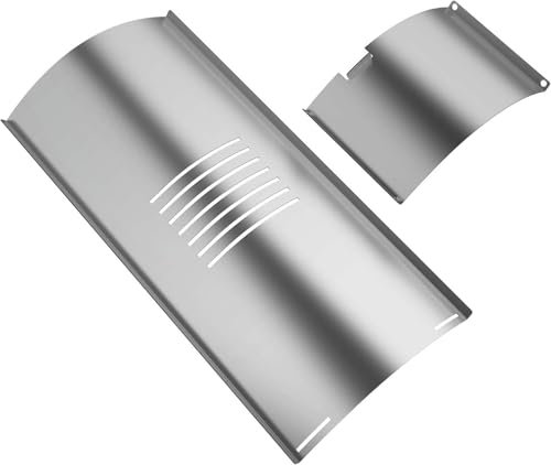 Nisorpa Flammengrill-Set für Pit Boss Pro 1000 Serie Pelletgrill, Flammengrill-Einstellstange, Schieberabdeckung und Boden-Set in PB1000-Serie, Smokergrill Edelstahl-Ersatzteile
