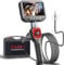 Ralcam Endoskopkamera 6,2mm Endoscope Camera - 360° Endoskop Schwenkbarer 4,3 HD 720P Inspektionskamera mit Licht Rohrkamera, Kameras mit 6 LED, IP67 Wasserdicht 2M Halbsteifes Kabel Lenkendoskop