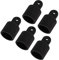 Srliya 5 Stück Marine Bimini Top Endkappe Top Eye Nylon Hardware für Boote und Kajaks Bimini Top Tube Fitting Cap ohne Marke (1(25mm))