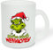 True Statements Geschenk für Glühwein-Fans: Glastasse „Schöne Scheiß Weihnachten“ mit Weihnachtsgrinch-Motiv - Geschenkidee zur Adventszeit | Weihnachtszeit - Glastasse Satiniert, ca. 300ml
