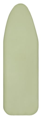 LUKDUNG Bügelbrettbezug, Bügeltischbezug aus Baumwolle, Bügelbezug mit Elastischer für Dampfbügelstation, Passend für Bügeltische 133-138cm x 40-45cm, Grün