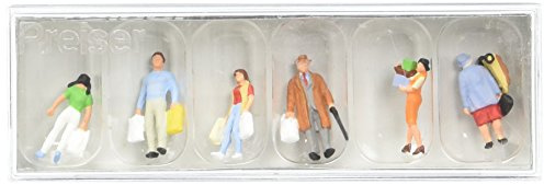Preiser 1/87 Ème - PR10121 – Model railway – at the exit of the shops