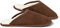 Fellhof Lammfell Hausschuh TRENDY Damen Herren Fell Pantoffeln für Winter & Sommer Hausschuhe aus ECHTEM Lammfell Naturprodukt atmungsaktiv (42/43 Braun)
