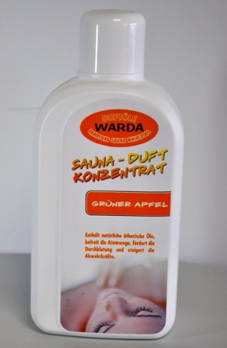Warda Aufguß Grüner Apfel 1l für die Sauna, Konzentrat, Saunaaufguss
