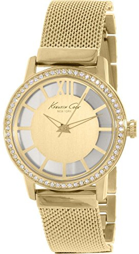 Kenneth Cole New York Damen-Armbanduhr Analog Edelstahl 10008101 / KC4956