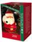 Konstsmide Fiberoptik Weihnachtsmann, mit an/aus Schalter, Lichtsensor und 8h Timer, batteriebetrieben, Innen, 3 x AA 1.5V (exkl.) - 3347-550