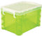Super Stacker Index Card Box, 4 x 6 Inch Index Cards File Box, Note Holder, Index Card Holder, Flash Card Holder, Perfect for 4x6 Index Cards, Storage Organizer Container, Assorted Colors, 1 Count