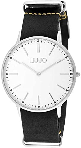 Liu·jo Navy Unisex Analogue Quartz Watch with Leather Bracelet TLJ965