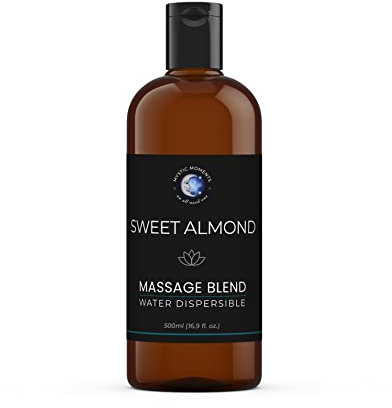 Süße Mandel Wasser dispergierbares Massage-Öl, 500 ml, 100% Pur