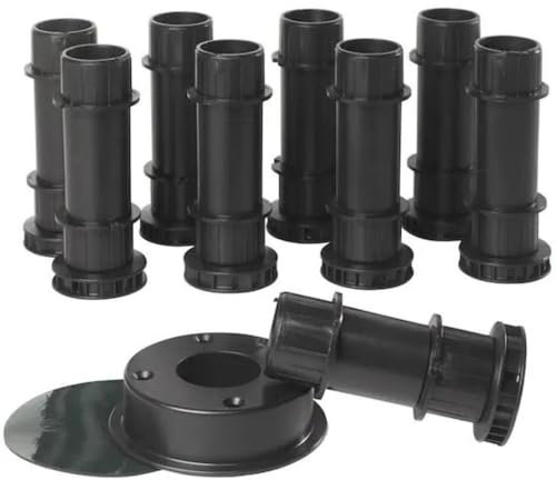 Lot de 11 pieds JACOB DELAFON pour receveur Flight
