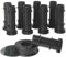 Lot de 11 pieds JACOB DELAFON pour receveur Flight